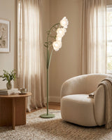 Meadowvine Floor Curated Optical Acrylic Floor L warm illuminated room view