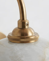 Millie Bells Alabaster Wall Sconce – Ambient Illumination in Luxury Interior Setting View 13