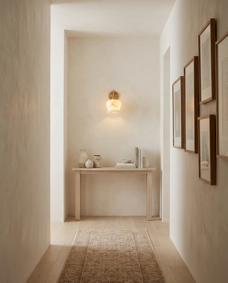 Millie Bells Alabaster Wall Sconce
