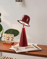Mireva Curated Hand-Thrown Ceramic Table Lamp – unlit natural material contrast