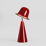 Mireva Curated Hand-Thrown Ceramic Table Lamp – illuminated warm ambiance setting #1