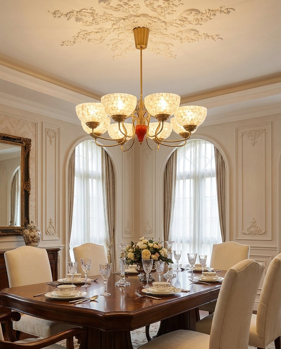 Mirevane Curated Solid Hardwood Chandelier