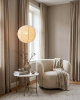 Mirevon Curated Finished Iron Pendant Light – illuminated warm ambiance setting