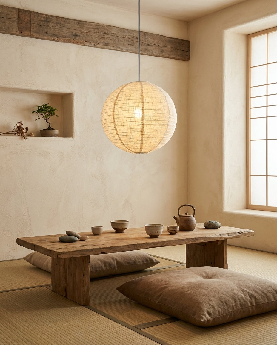 Mirevon Curated Finished Iron Pendant Light – handcrafted surface texture