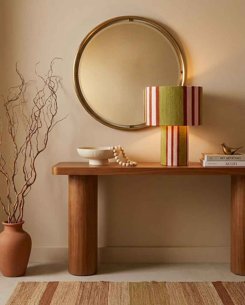 Modena Curated Finished Iron Table Lamp