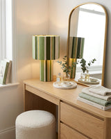 Modena Curated Finished Iron Table Lamp – dimensional scale reference