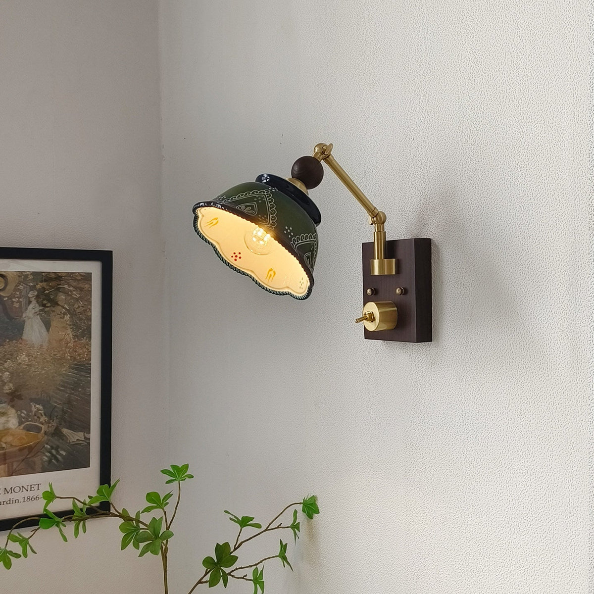 Modern Mossden Wall Sconce – Ambient Illumination in Luxury Interior Setting View 10