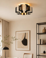 Noxaire Semi Flush Mount – Ambient Illumination in Luxury Interior Setting View 4