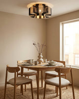 Noxaire Semi Flush Mount – Ambient Illumination in Luxury Interior Setting View 3