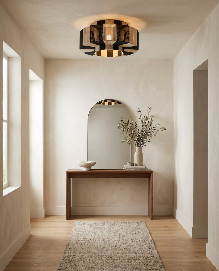 Noxaire Semi Flush Mount – Ambient Illumination in Luxury Interior Setting View 6