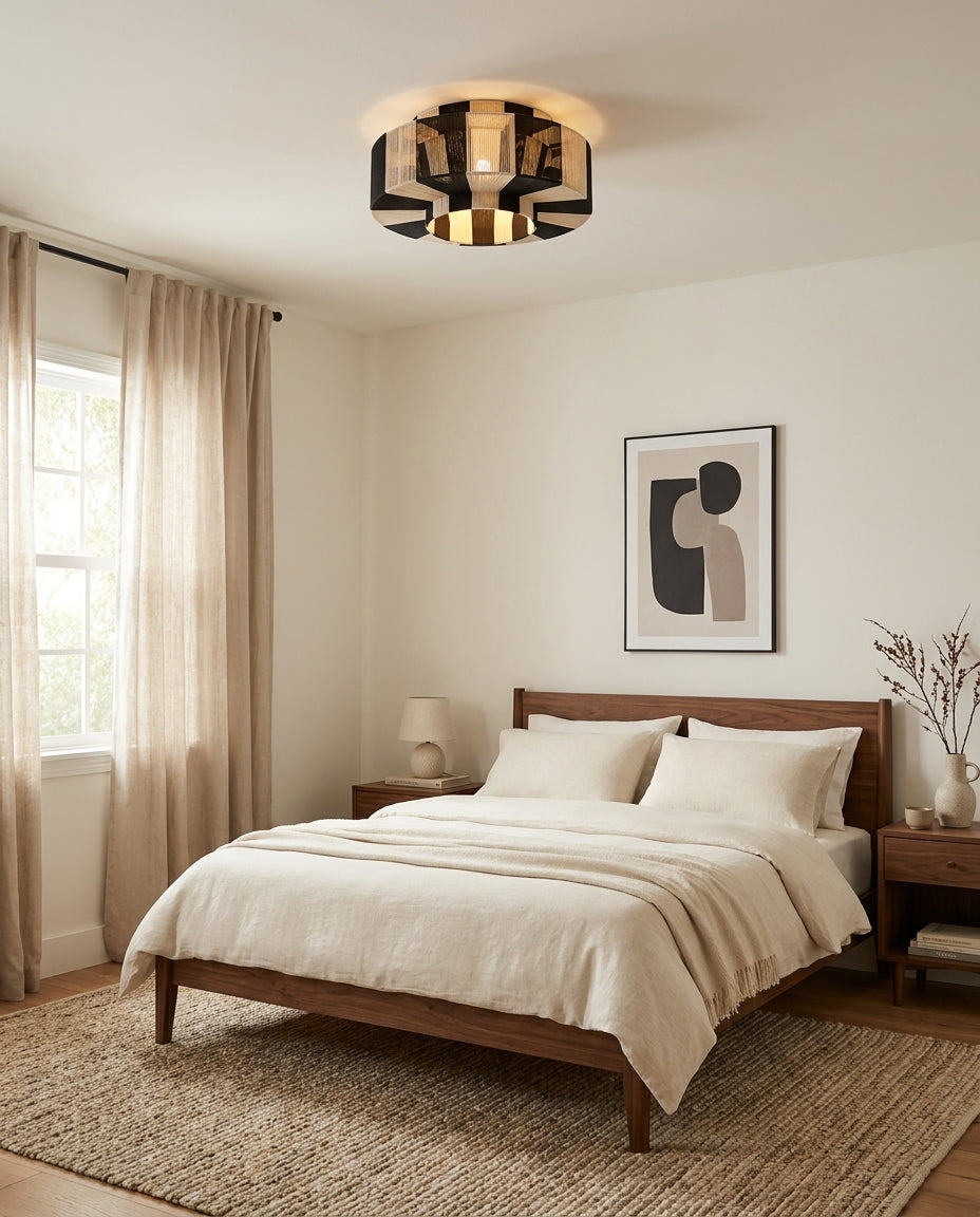 Noxaire Semi Flush Mount – Ambient Illumination in Luxury Interior Setting View 7