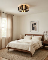 Noxaire Semi Flush Mount – Ambient Illumination in Luxury Interior Setting View 7
