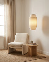 Finished Iron craftsmanship detail on Nuvella Curated Finished Iron Pendant Light