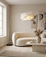 Modern Nuvessa Floor Lamp – Ambient Illumination in Luxury Interior Setting View 3
