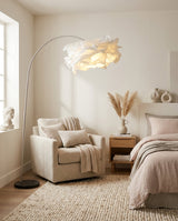 Modern Nuvessa Floor Lamp – Ambient Illumination in Luxury Interior Setting View 9