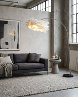 Modern Nuvessa Floor Lamp – Ambient Illumination in Luxury Interior Setting View 10