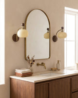 Modern Oaklune Wall Sconce – Ambient Illumination in Luxury Interior Setting View 10