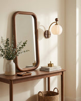 Modern Oaklune Wall Sconce – Ambient Illumination in Luxury Interior Setting View 3