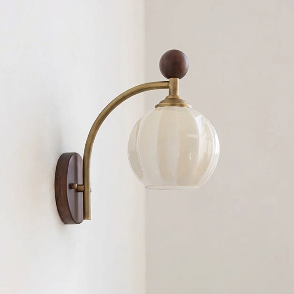 Modern Oaklune Wall Sconce – Ambient Illumination in Luxury Interior Setting View 16