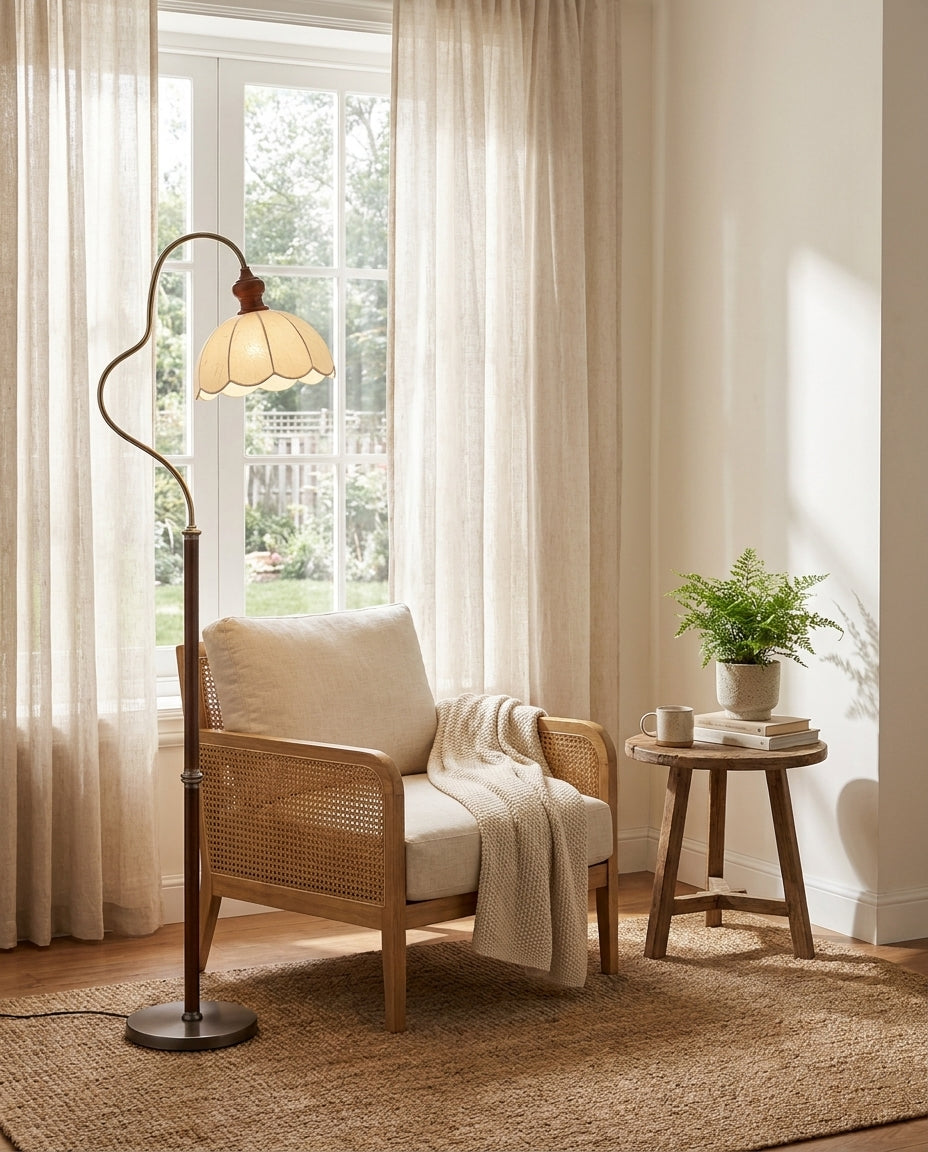 Orvessa Floor Curated Brushed Nickel Iron Floor – architectural ceiling profile