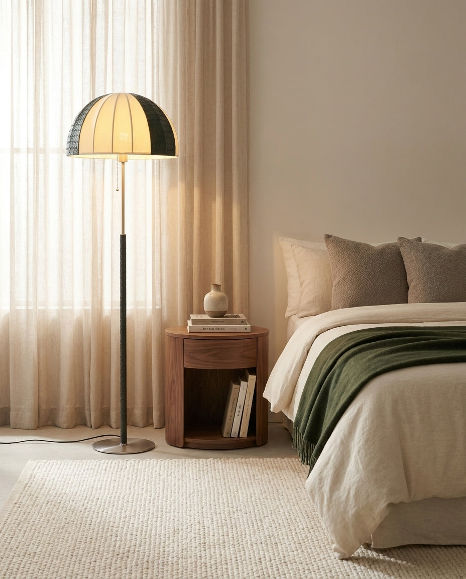 Parasolyn Floor Curated Solid Brass Floor Lamp