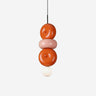 Peblume Curated Mouth-Blown Frosted Glass Pendan