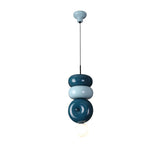 Peblume Curated Mouth-Blown Frosted Glass Pendan – ∅ 9.8 x H 13.7  Pink finish configuration