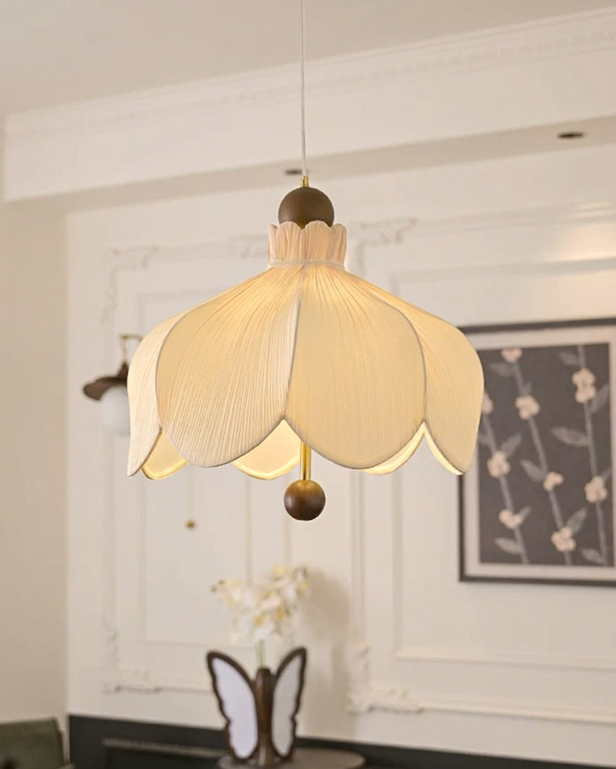 Perrivale Curated Iron & Glass Pendant Light – macro detail view #1