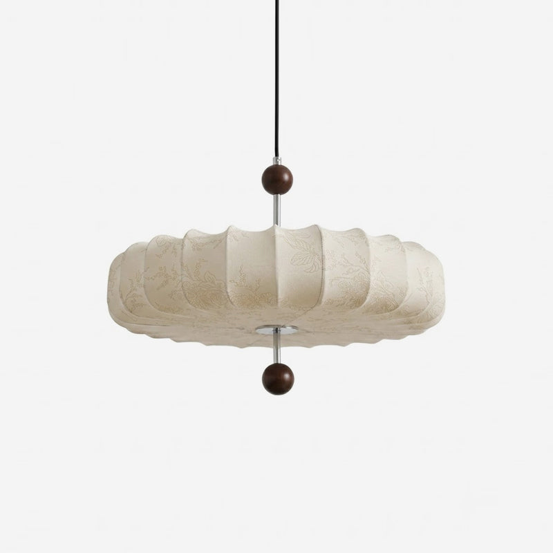 Pleated Corolla Curated Iron & Glass Pendant Lig – Iron & Glass Pendant Light