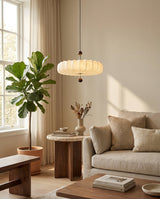 Pleated Corolla Curated Iron & Glass Pendant Lig – structural canopy joint detail