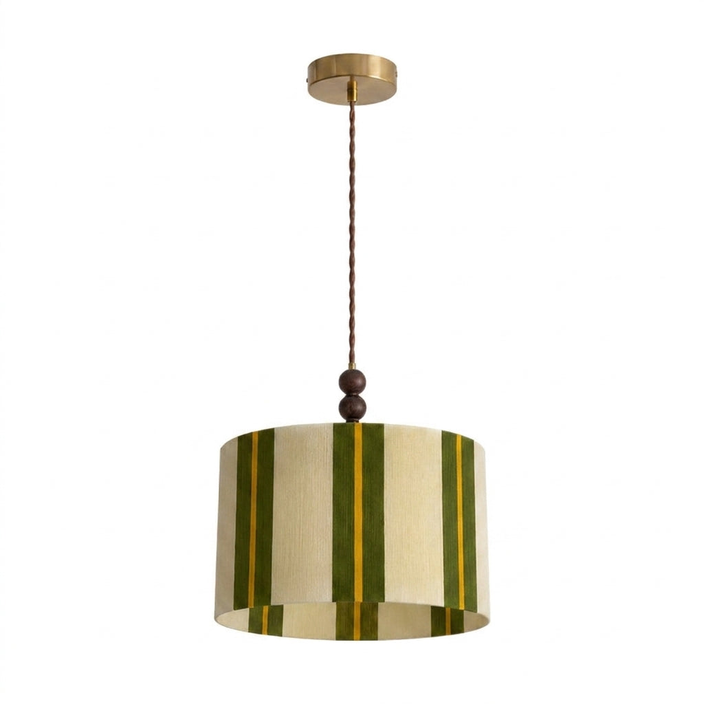 Pomeline Curated Solid Brass Pendant Light – Dia 45cm x H 25cm  ∅ 17.7 x H 9.8 finish configuration #1