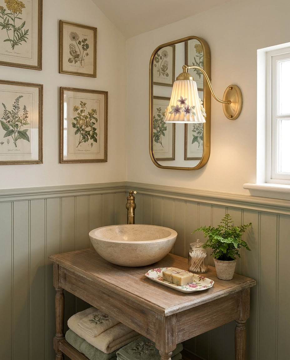 Primvale Curated Solid Brass Wall Sconce