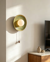Rillmark Curated Mouth-Blown Frosted Glass Wall – architectural ceiling profile