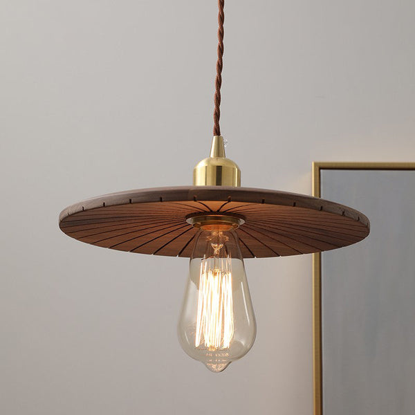 Rillwood Curated Solid Brass Pendant Light