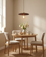 Rillwood Curated Solid Brass Pendant Light – macro detail view