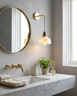 Rockford Alabaster Curated Alabaster Wall Sconce – architectural ceiling profile