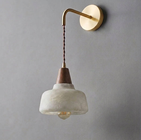 Rockford Alabaster Curated Alabaster Wall Sconce