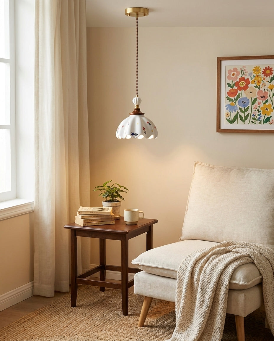 Rosalie Curated Solid Brass Pendant Light