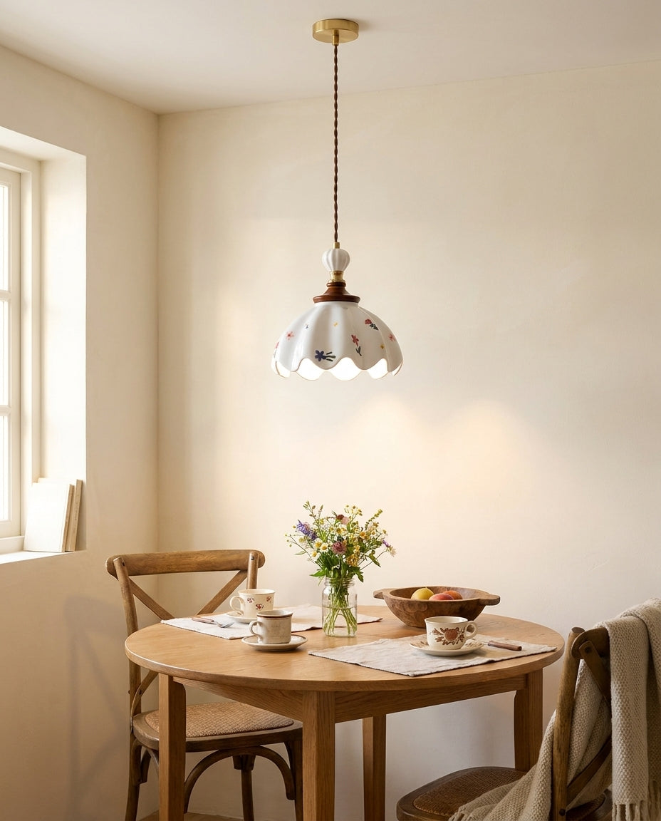 Rosalie Curated Solid Brass Pendant Light – architectural ceiling profile