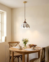 Rosalie Curated Solid Brass Pendant Light – architectural ceiling profile
