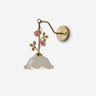 Rosethane Curated Hand-Thrown Ceramic Wall Sconc
