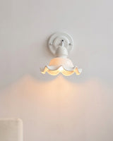 Ruchevia Curated Hand-Thrown Ceramic Wall Sconce – dimensional scale reference