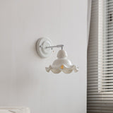 Ruchevia Curated Hand-Thrown Ceramic Wall Sconce – full fixture elevation view