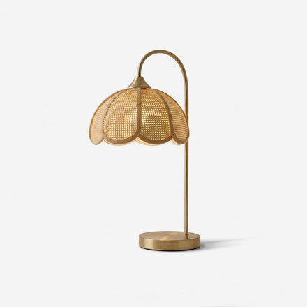 Rvelora Rattan Table Lamp