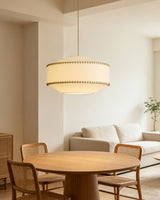 Seamwick Curated Solid Brass Pendant Light – structural canopy joint detail