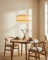 Seamwick Curated Solid Brass Pendant Light – dimensional scale reference