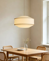 Seamwick Curated Solid Brass Pendant Light – architectural ceiling profile
