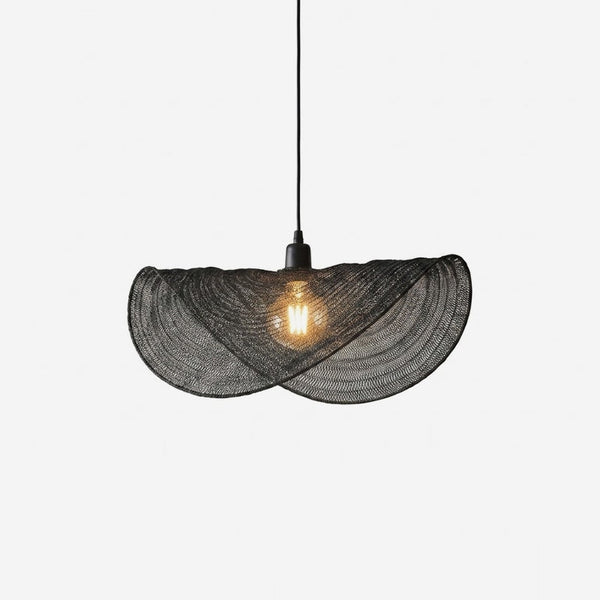 Sinuvera Curated Iron & Glass Pendant Light