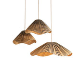 Solviera Curated Solid Hardwood Pendant Light – 3-Light Cluster 19.7 + 19.7 + 23.6 finish configuration