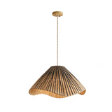 Solviera Curated Solid Hardwood Pendant Light – Model B Dia 60cm x H 31cm  ∅ 23.6 x H 12 finish configuration